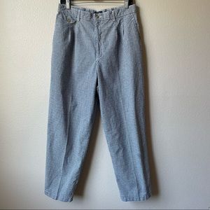 Blue Plaid Pants 2000s - Lee - 16p
